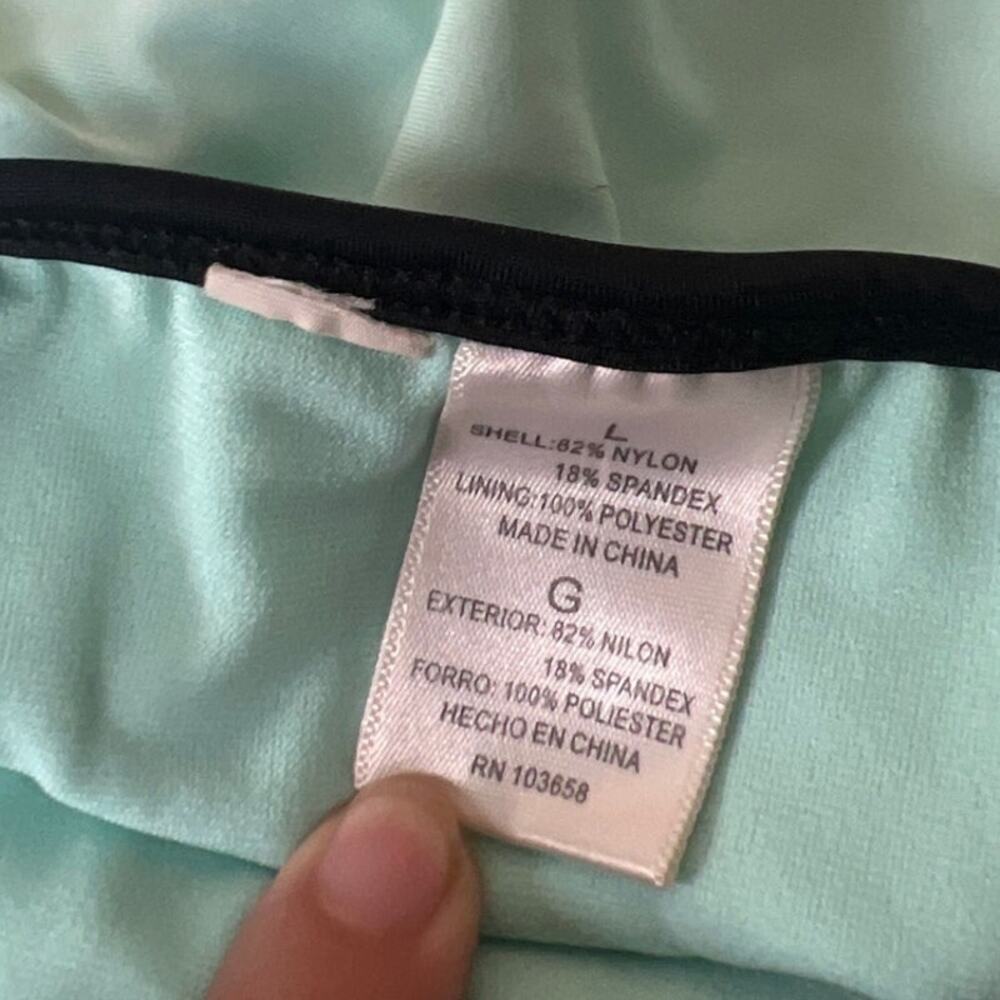 Unbranded Blue & Green Swim Bottom Large Swimwear - Picture 5 of 5